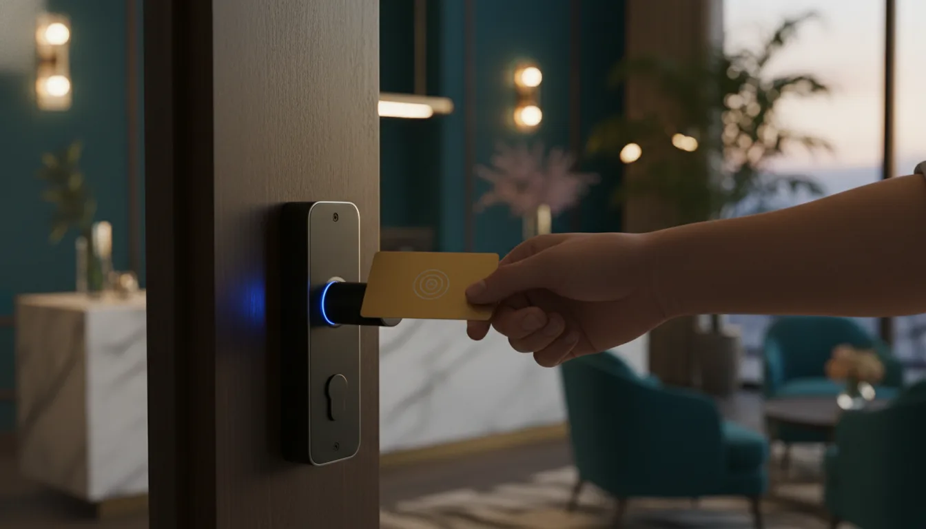 Caribbean hotel RFID technology