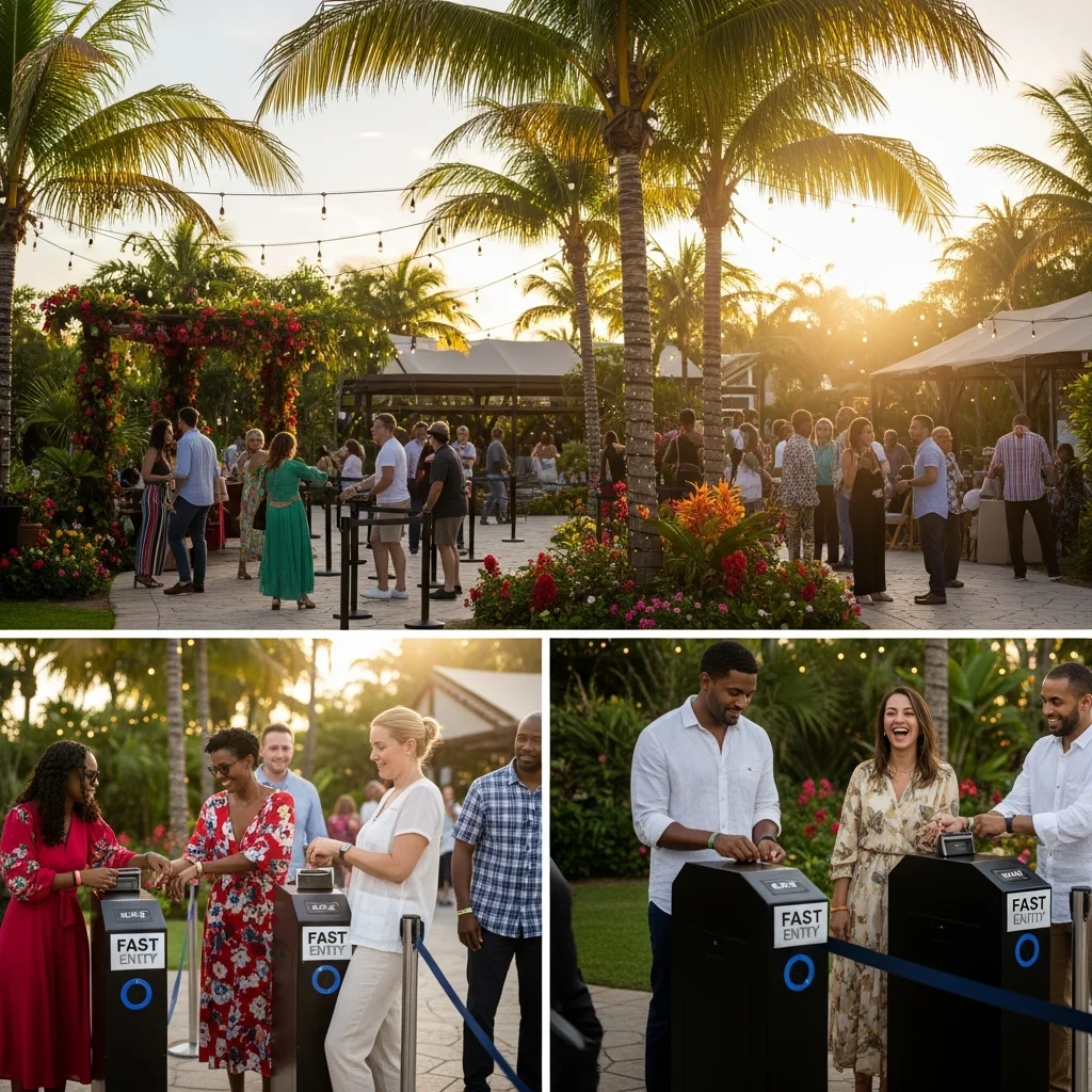 Caribbean Event Management: How RFID Wristbands Reduce Queue Times by 60%